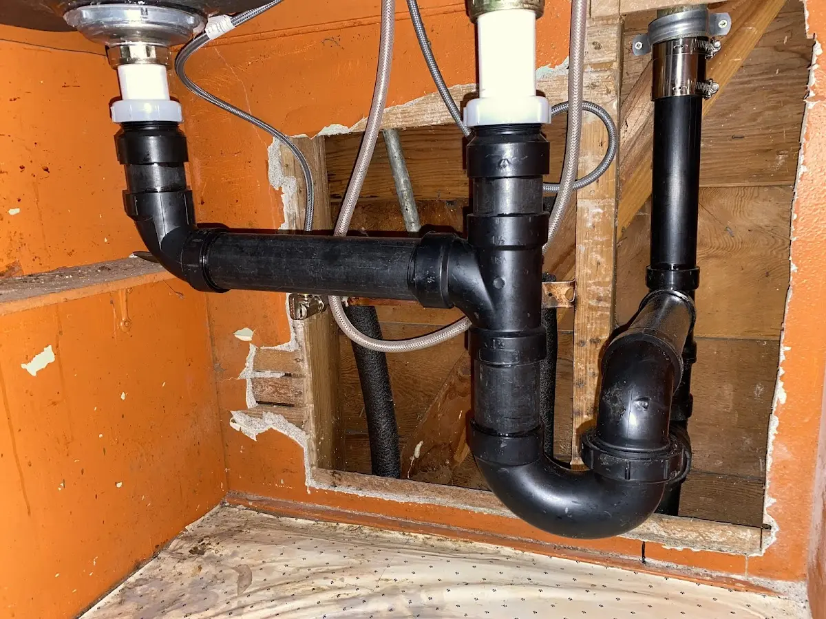 Professional Plumbing Inspection equipment and tools on the job in Ballinger